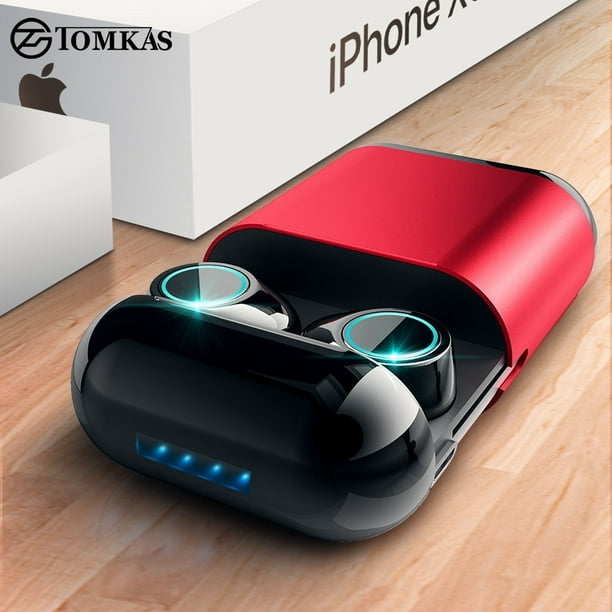 TOMKAS Bluetooth Headphones TWS Earbuds Wireless Bluetooth Earphones Stereo Head